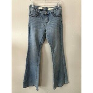 Pilcro and the Letterpress Anthropologie Stet Flare Women Size 28